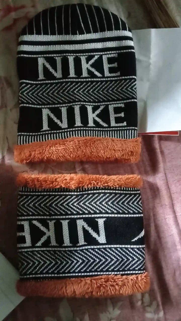 দুই পাটের টুপি গলা মাথা একসাথে সেট